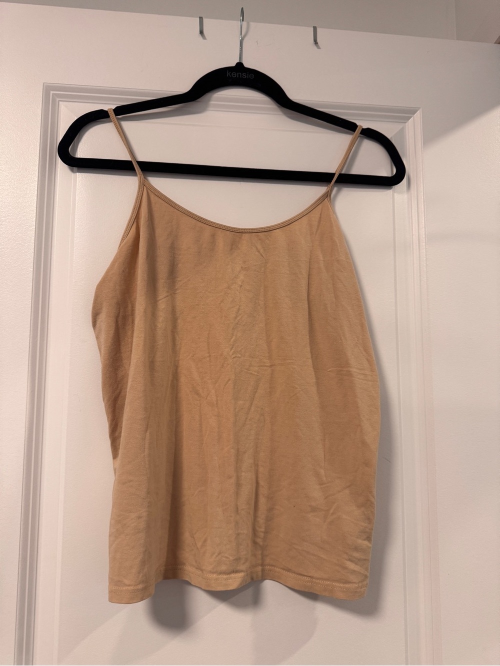 Plus Size Forever 21 Beige Spaghetti Strap Tank Top
